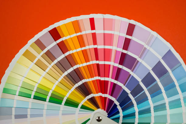 istock design item paper vinyyl color sapmler isolated. Copy space 2203771990