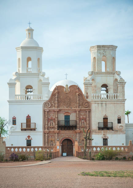 istock View From Outside Mission San Xavier del Bac 2203774888