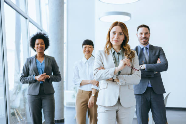 istock Professional team with a focus on leadership 2203786261