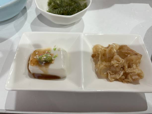 istock Peanut tofu and pig ear for appetizer 2203788704