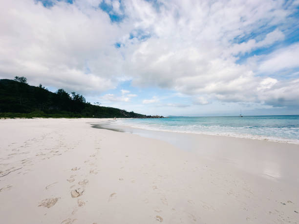 istock Seychelles Serenity – Tranquil Beach with Turquoise Waters 2203823805