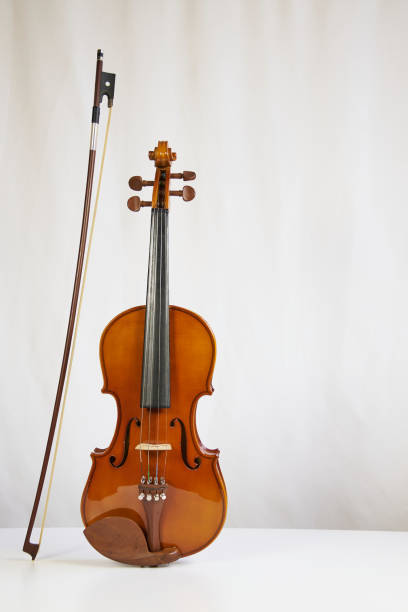 istock Violin, musical instrument isolated on white background 2203835256