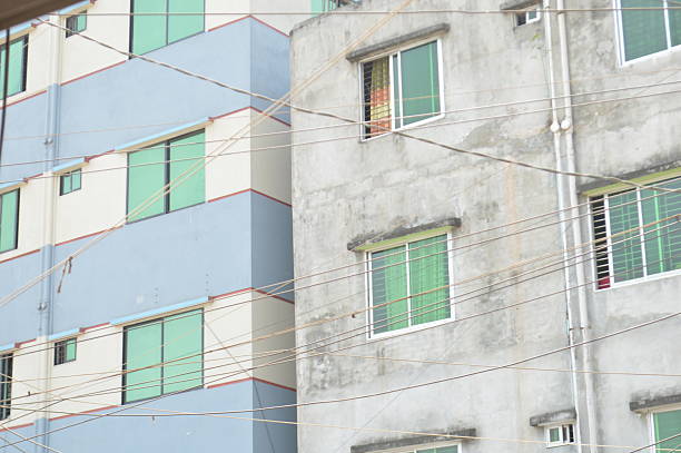 istock Building windows close up photo 2203844169