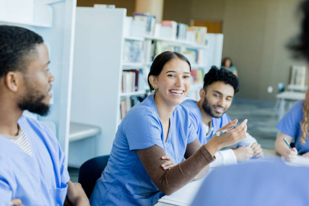 istock Diverse Group of Healthcare Students in Discussion 2203846301