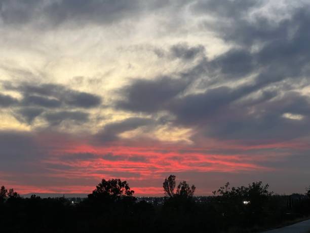 istock The Sunset — Beautiful and Bright Colors. 2203874634