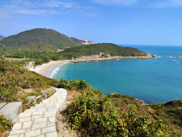 istock Panoramic view of Pak Lap Wan, Sai Kung peninsula, Hong Kong 2203882003