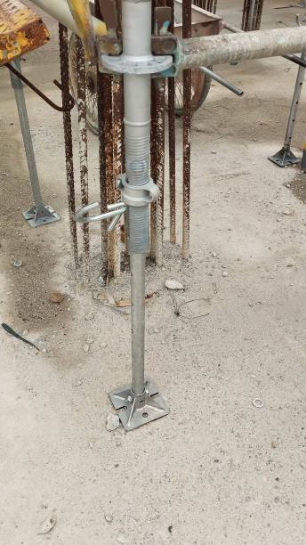 istock long adjustable steel scaffold legs 2203911790