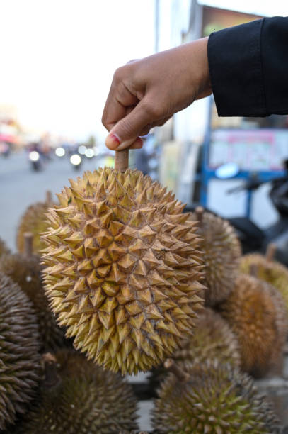 istock Street food durian 2203912625