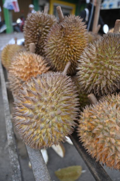 istock Durian sold on the roadside 2203912750