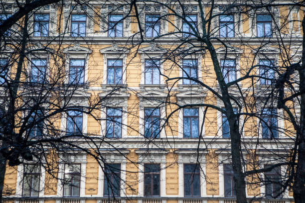 Building overlooking The Esplanadi in central Helsinki