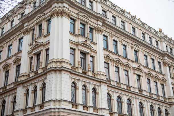 Building overlooking The Esplanadi in central Helsinki