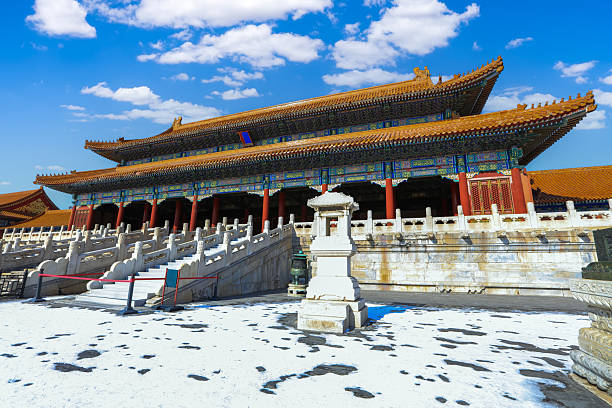 The Forbidden City (Palace Museum) in China China's building of Beijing the imperial palace