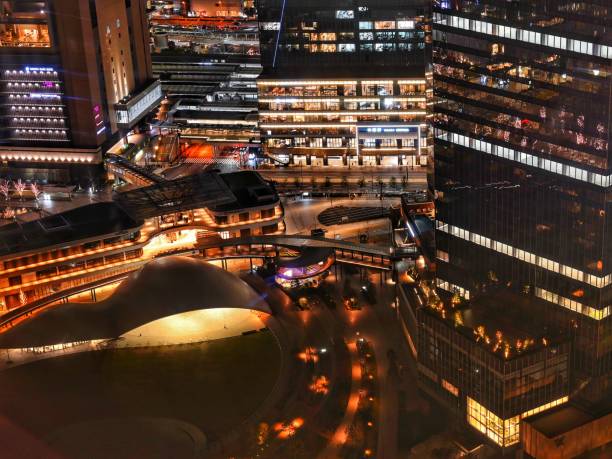 istock Night views from the Osaka Umeda Sky Building 2203925799