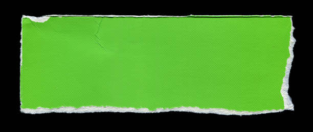 istock Cut or torn paper background textured isolated 2203928777