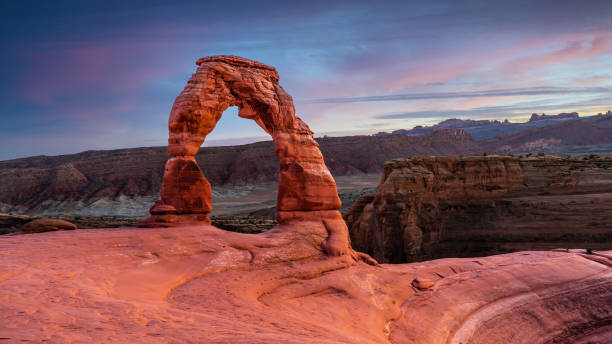 istock Delicate Arch at Sunset in Arches National Park 2203929924