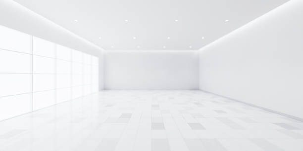 istock 3d rendering of blur background look clean, bright and shiny. 2203932137