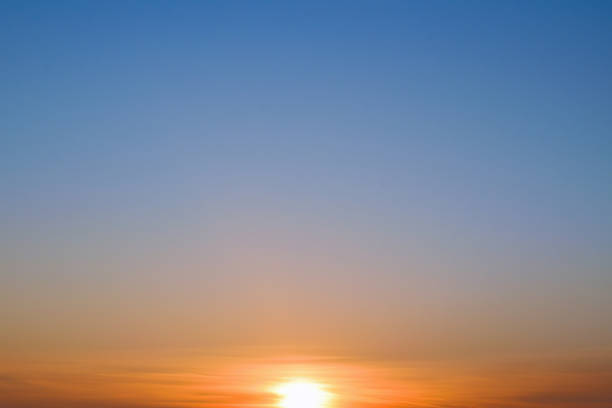 Natural background of the colorful sky and cloud, During the time sunrise and sunset