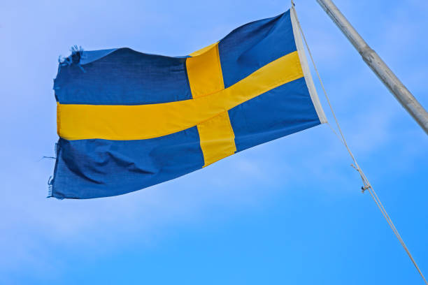 istock Flag of Sweden Sky 2203937088