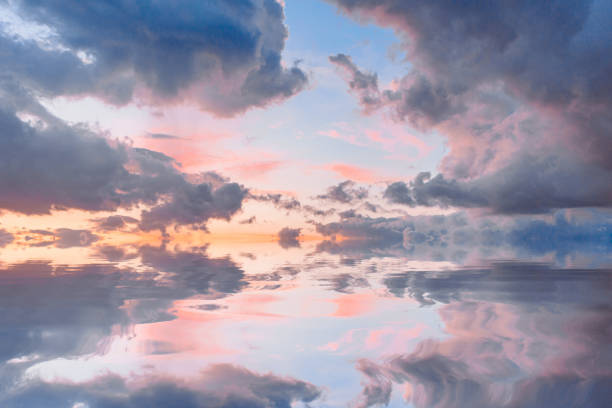 Hainan Sanya Seaside Landscape Sky Background Material Blank