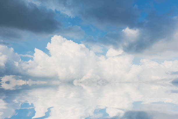 Hainan Sanya Seaside Landscape Sky Background Material Blank