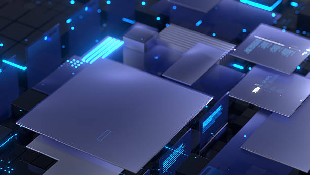 istock Technology digital business corporate abstract 3d 2203938879
