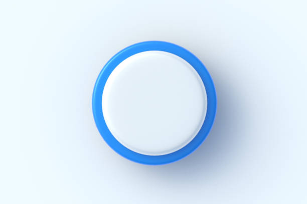 Refresh Emergency Button On Wood Table. Challenge Concept.