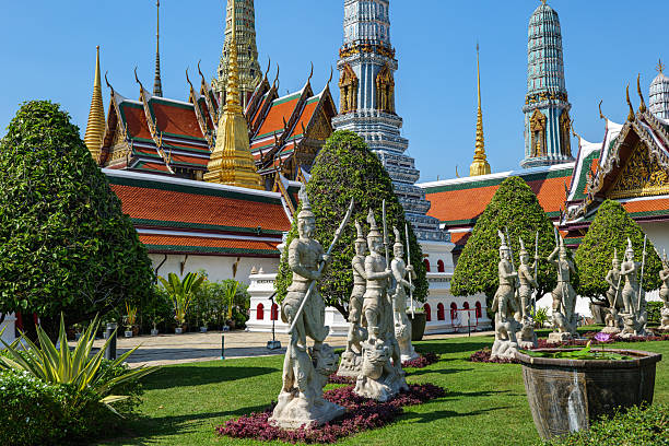 Bangkok, Thailand . 12/24/2024. The Grand Palace in Bangkok, The palace has been the official residence of the Kings of Siam