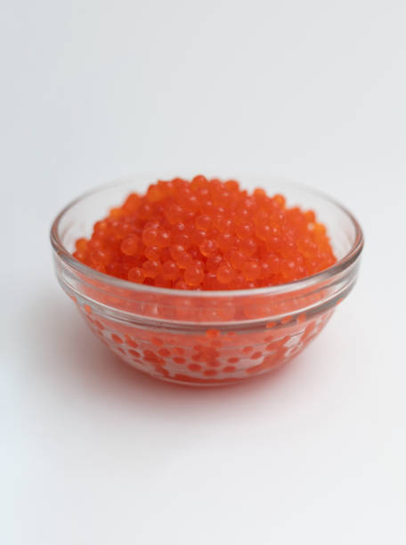 istock red caviar in a glass bowl 2203969529