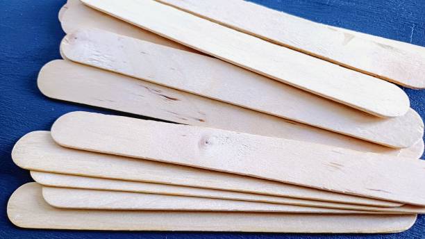 istock Wooden ice cream stick 2203994958
