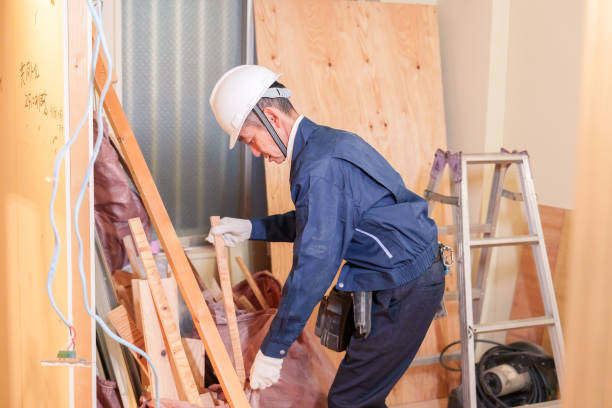 istock Male carpenter working on a condominium renovation site 2203999987