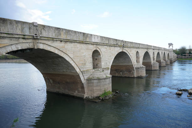 istock Meric Bridge over Meric River, Edirne, Turkiye 2204006119