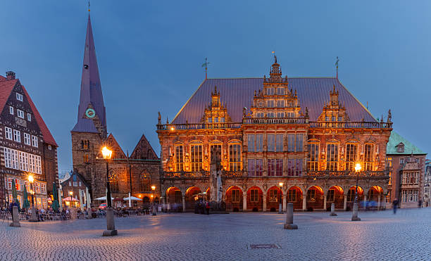 istock Bremen Town Hall at Sunset, Bremen, Germany 2204041238