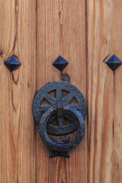 istock Mallorca, Spain. Esporles. door knocker. 2204051390