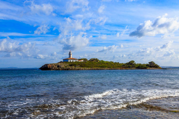 istock Mallorca, Spain. Lighthouse on an island. 2204052766