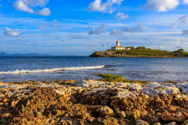 istock Mallorca, Spain. Lighthouse on an island. 2204052782
