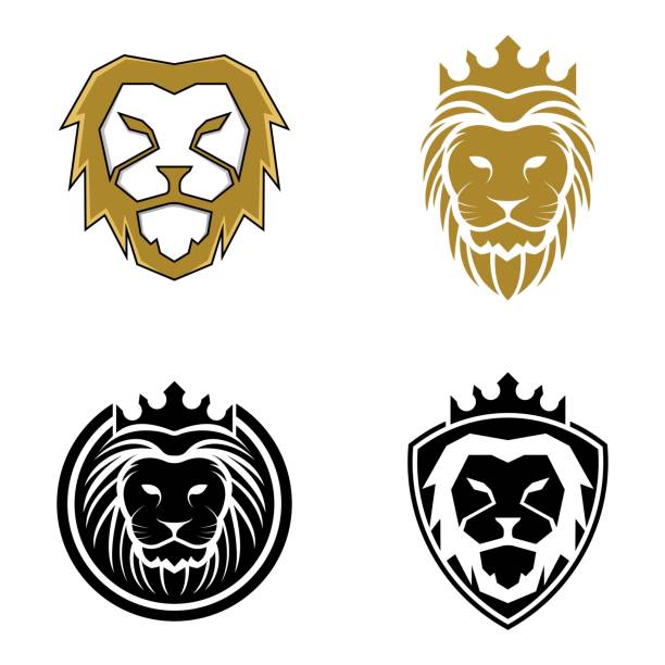 50+ Lazy Lion Illustrations - iStock
