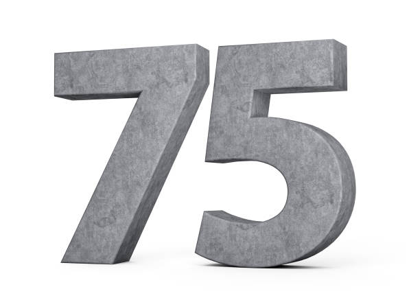 istock 3d Concrete Number Seventy five 75 Digit Made Of Grey Concrete Stone On White Background 3d Illustration 2204065521
