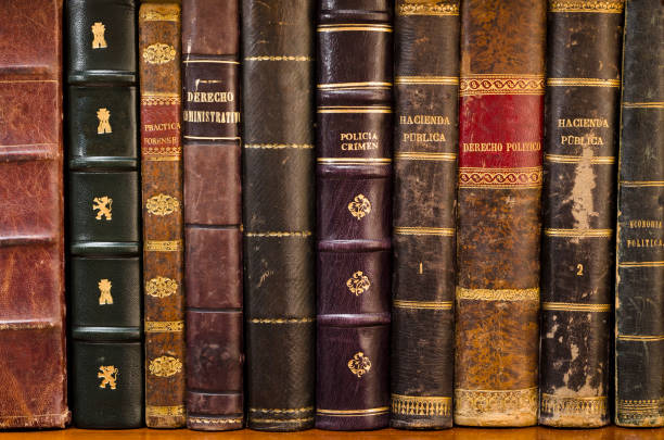 istock Old Legal Spanish Books 2204068137