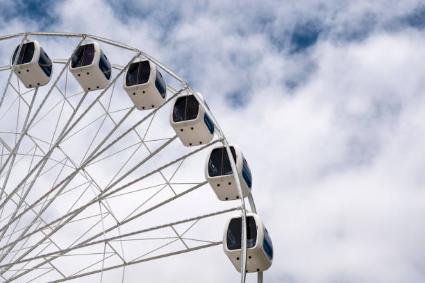 istock A close-up perspective of a ferris wheel 2204070473