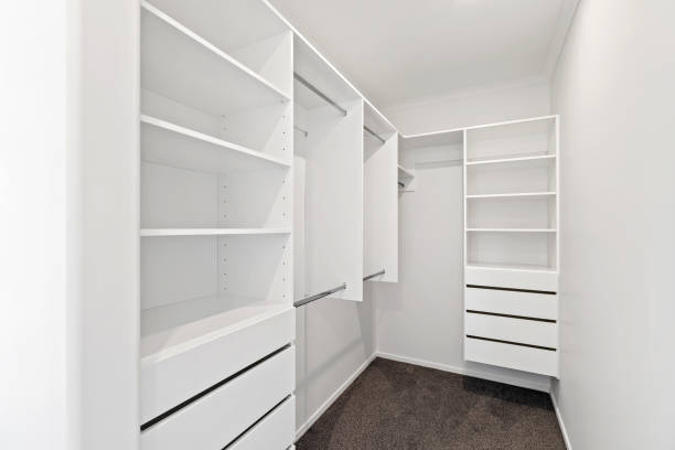 Wardrobe in a brand new Australian house