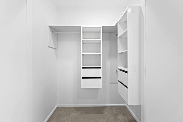 Wardrobe in a brand new Australian house