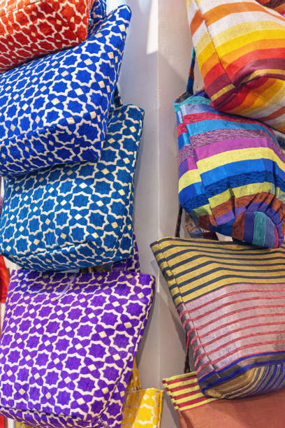 istock Colourful bags in a shop in Fez. Morocco. 2204074904