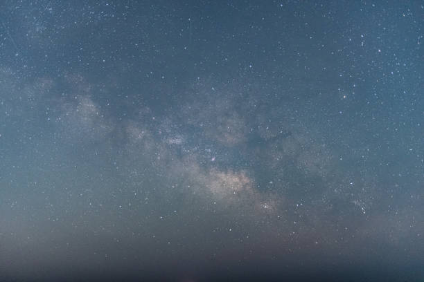 istock Beautiful Milky Way seen from the coast 2204086823