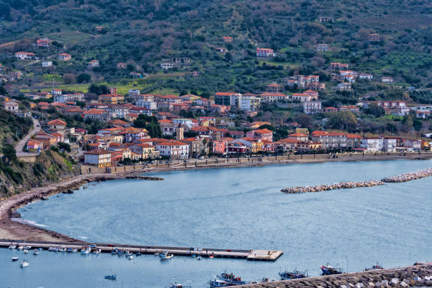 istock View Agnone Cilento Village, by Cilento Coast Italy 2204100728