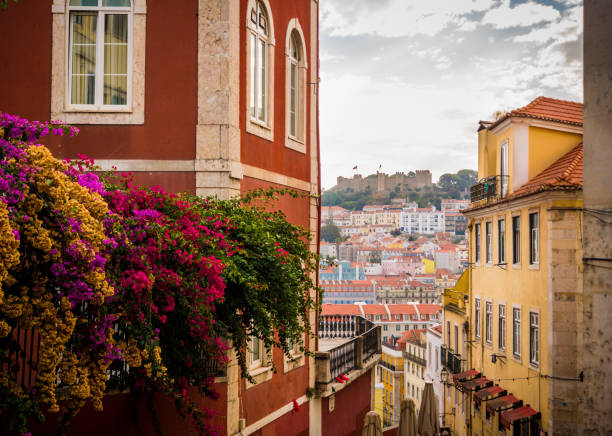 istock View over Lisbon's historic old town on a sunny day 2204101636