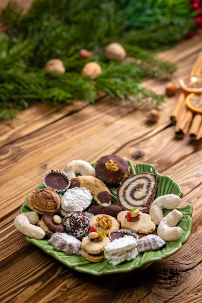 istock Various types of typical Czech christmas cookies 2204102803