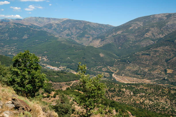 istock Panoramic view of the Jerte Valley in Caceres, Extremadura 2204112606