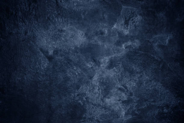 istock Beautiful Abstract Grunge Decorative Navy Blue Dark Wall Background 2204112970
