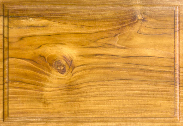 Vintage brown old wooden board background