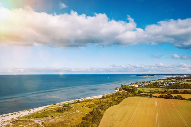 Coast and beach stock photo